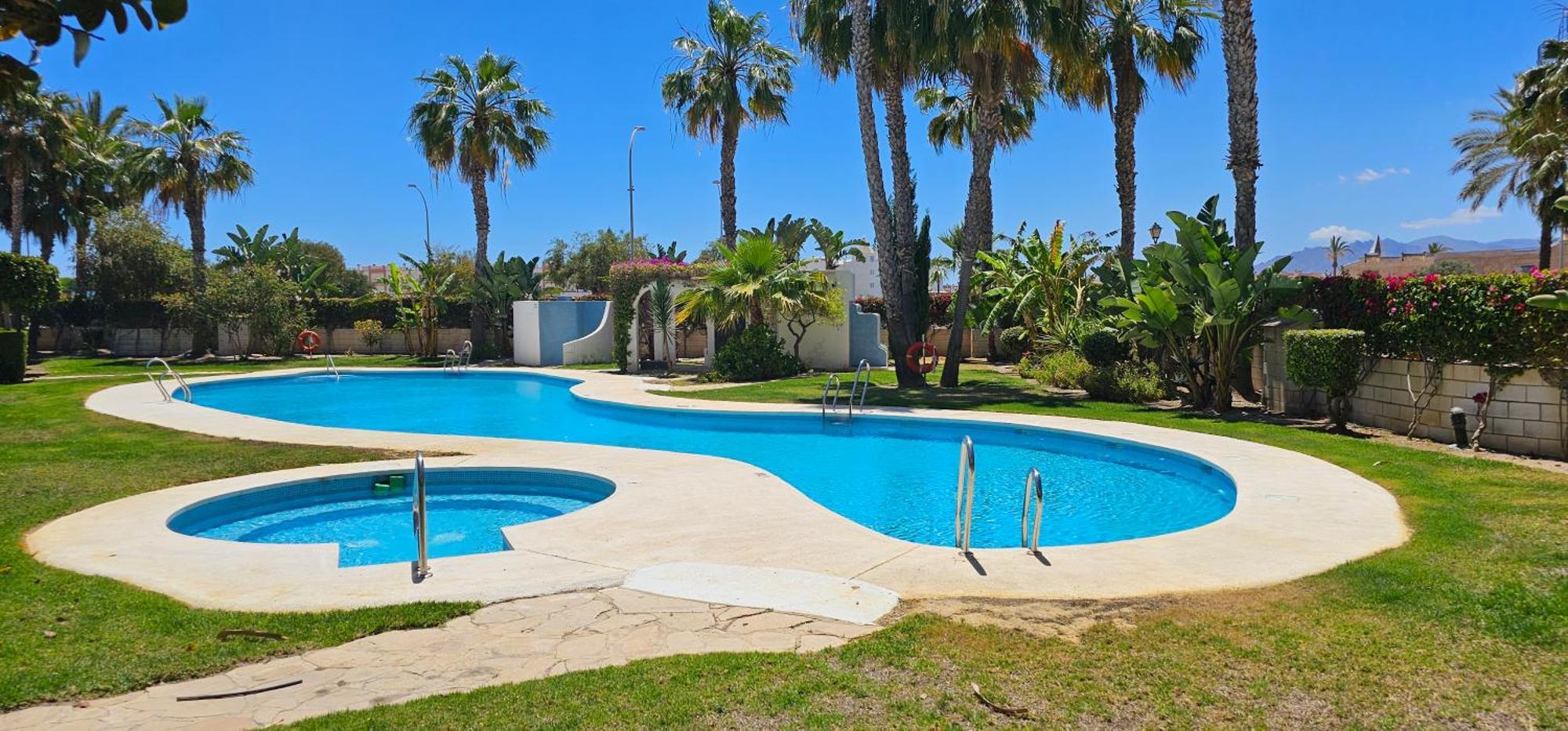 Homes of Spain, Apartamentos Paraíso Vera Playa, Ático Q, Suite Fatu Hiva con piscina privada en solárium, vistas mar en PRIMERA LINEA de PLAYA, WIFI Exterior foto