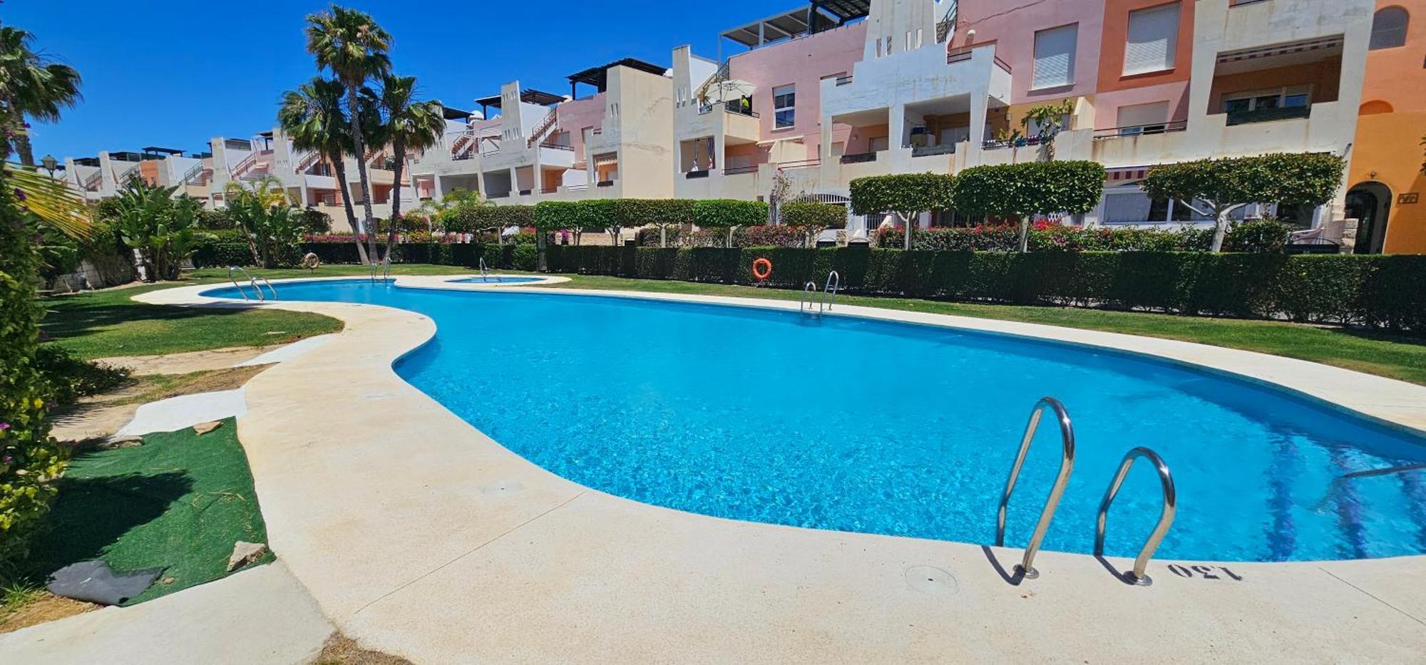 Homes of Spain, Apartamentos Paraíso Vera Playa, Ático Q, Suite Fatu Hiva con piscina privada en solárium, vistas mar en PRIMERA LINEA de PLAYA, WIFI Exterior foto